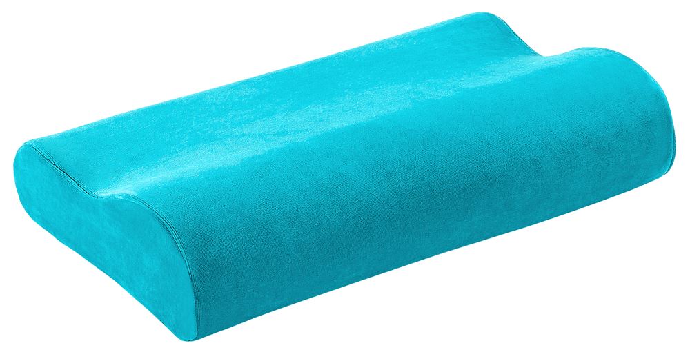 Elsa Nackenkissen 50x11cm inklusiv Veloursbezug türkis