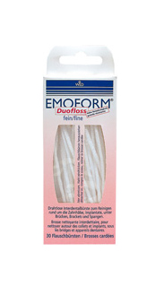 Emoform Duofloss Brücken- und Implantatreinigung fein 30 Stk