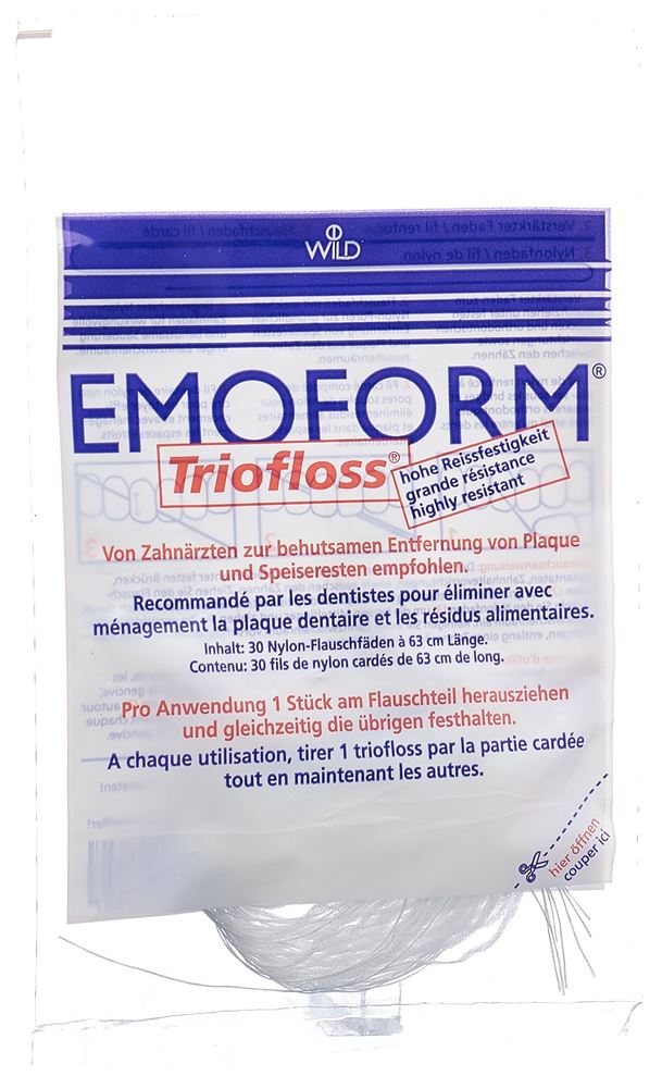 Emoform Triofloss Beutel 30 Stück