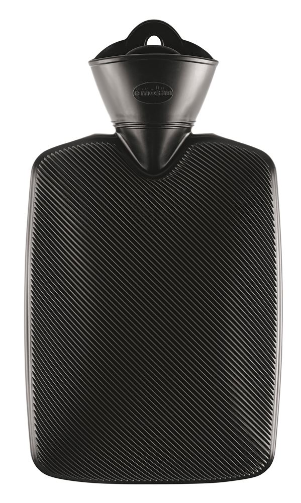 emosan WärmflascheHalblamelle schwarz