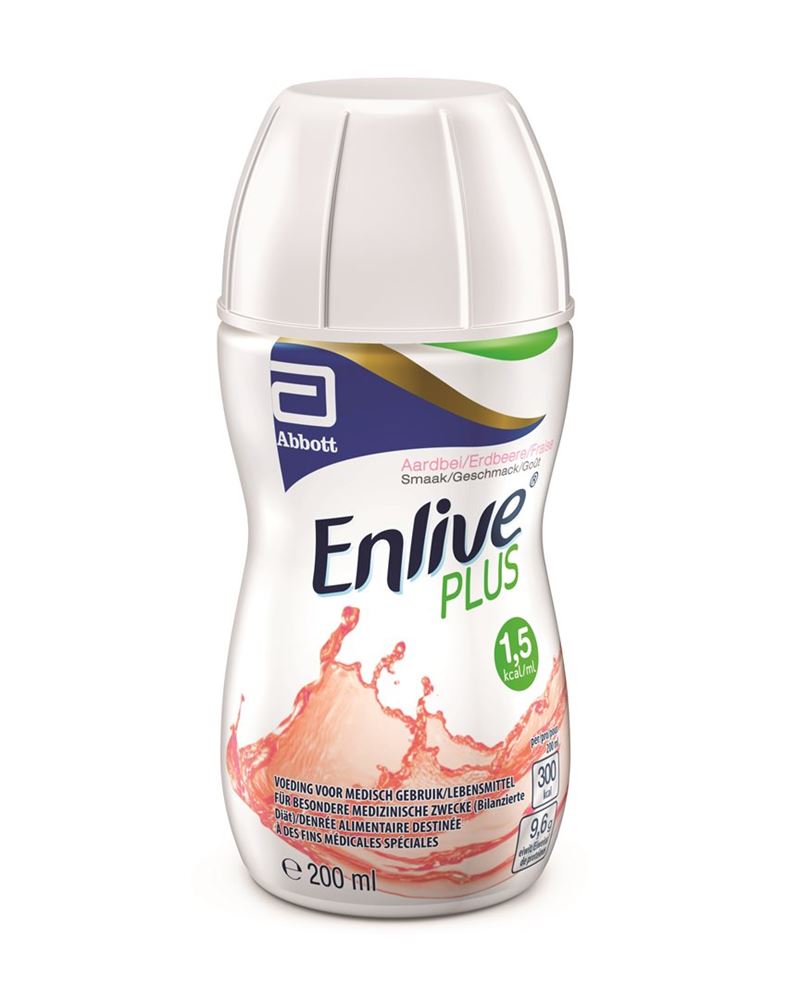 Enlive Plus Erdbeer 200 ml