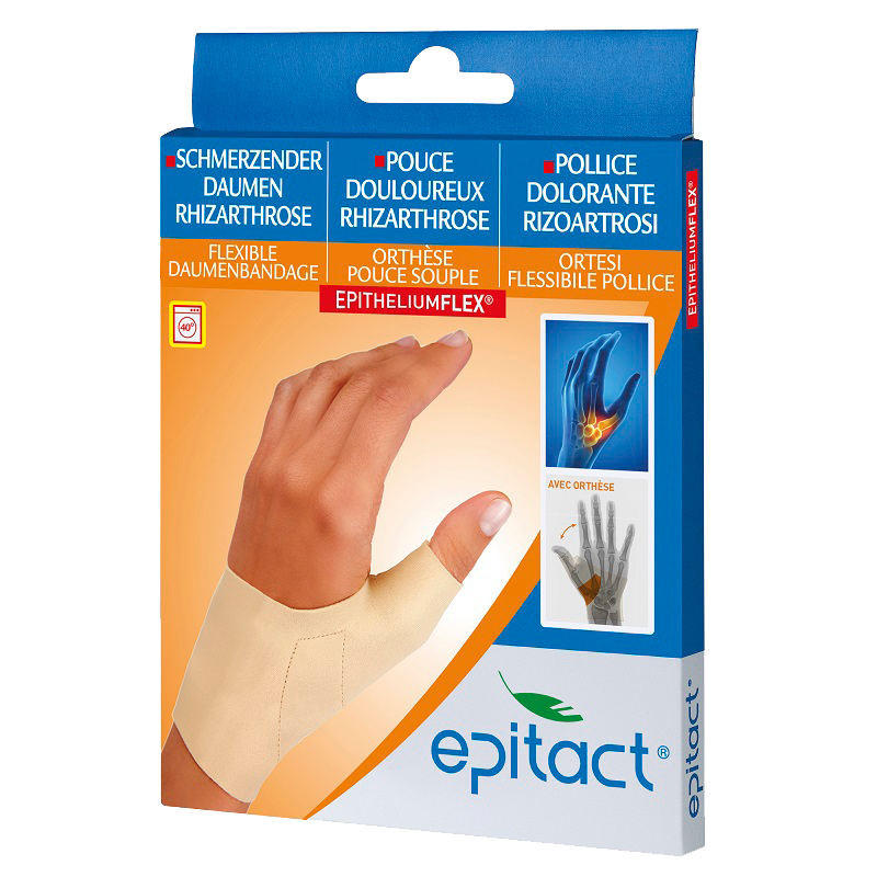 Epitact flexible Aktivitäts-Daumenbandage M 15-17cm links