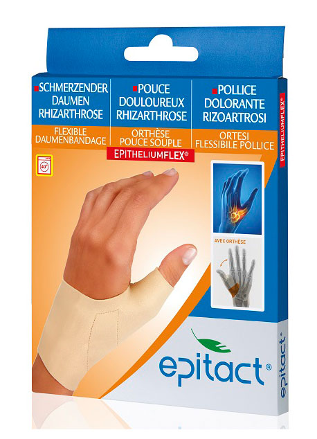 Epitact flexible Daumenbandage TAG S 13-15cm links