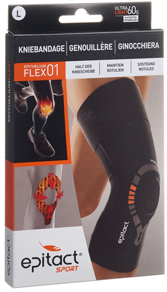 Epitact Sport Physiostrap Kniebandage Multi M 38-41cm