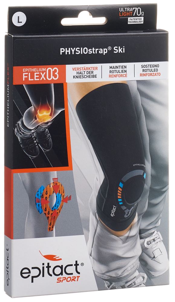 Epitact Sport Physiostrap Kniebandage SKI L 41-44cm