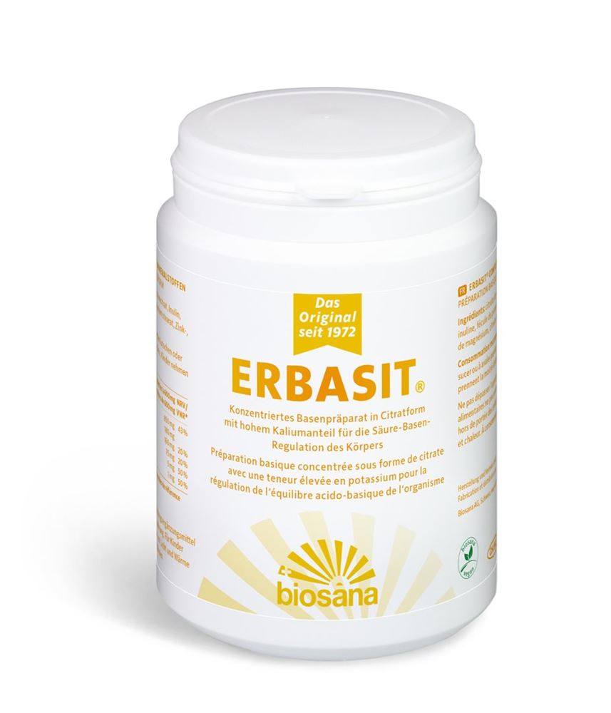 Erbasit konzentriertes Basenpräparat Tabl Ds 300 Stk