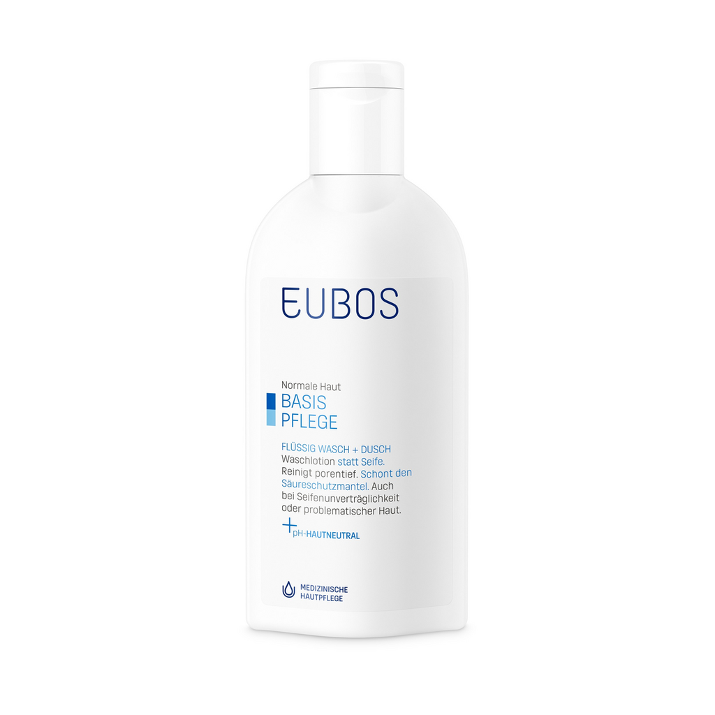 Eubos Seife liquide unparfümiert blau Fl 200 ml