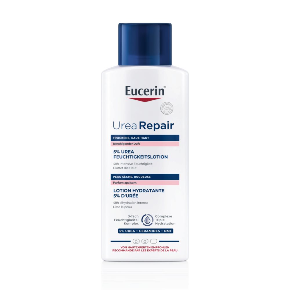 Eucerin UreaRepair Feuchtigkeitslotion 5 % Urea mit beruhigendem Duft Fl 250 ml