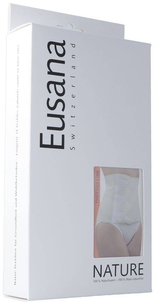 Eusana Nierenwärmer mit Velcroverschluss M ivoire