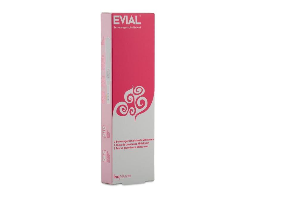 Evial Schwangerschaftstest Midstream 2 Stk