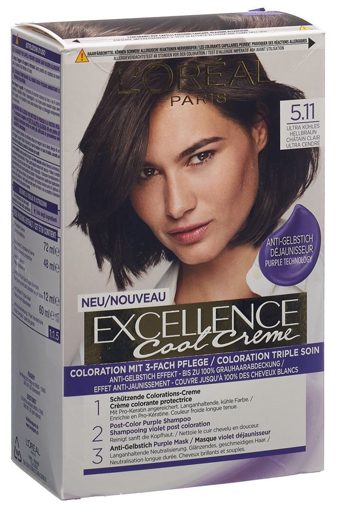 Excellence Cool Creme 5.11 Ultra Kühles Hellbraun