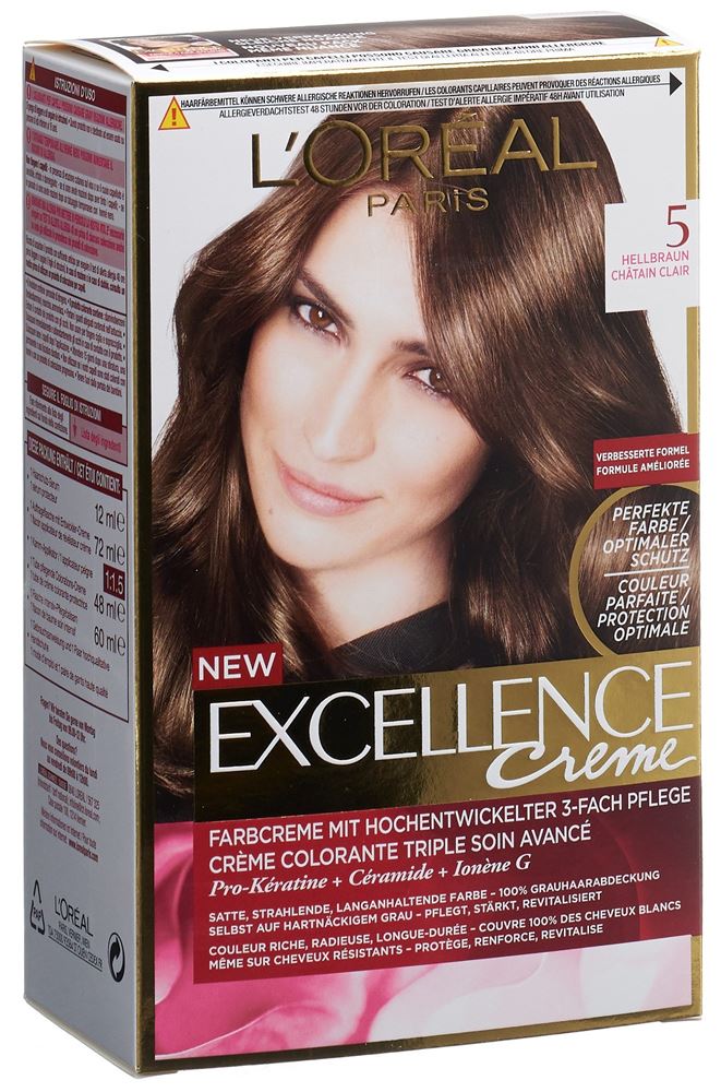 Excellence Creme Triple Protection 5 hellbraun
