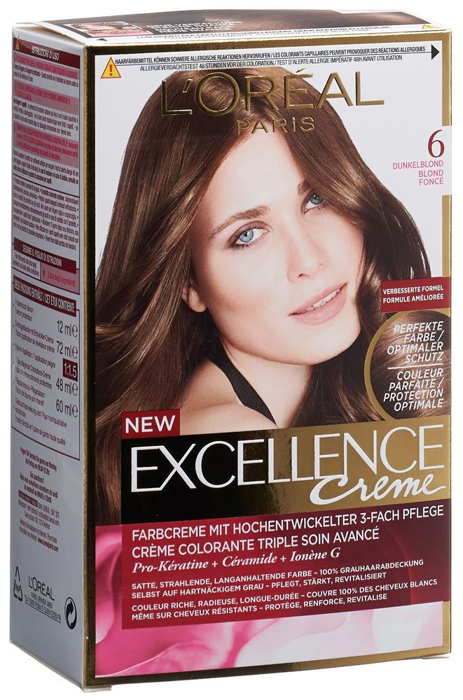 Excellence Creme Triple Protection 6 dunkelblond