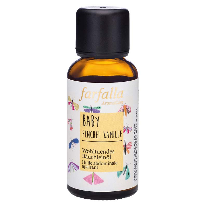 farfalla Baby Wohltuendes Bäuchleinöl Fenchel Kamille 30 ml