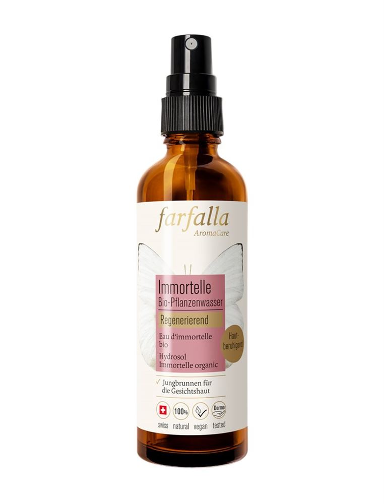 farfalla Bio-Pflanzenwasser Immortelle Spr 75 ml