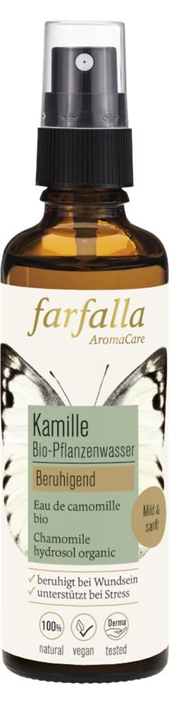 farfalla Bio-Pflanzenwasser Kamille beruhigend 75 ml
