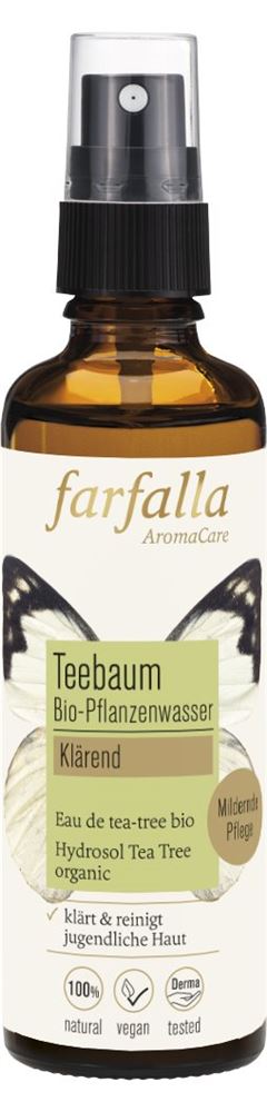 farfalla Bio-Pflanzenwasser Teebaum Spr 75 ml