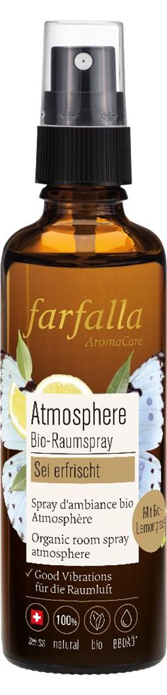 farfalla Bio-Raumspray sei erfrischt Lemongrass 75 ml
