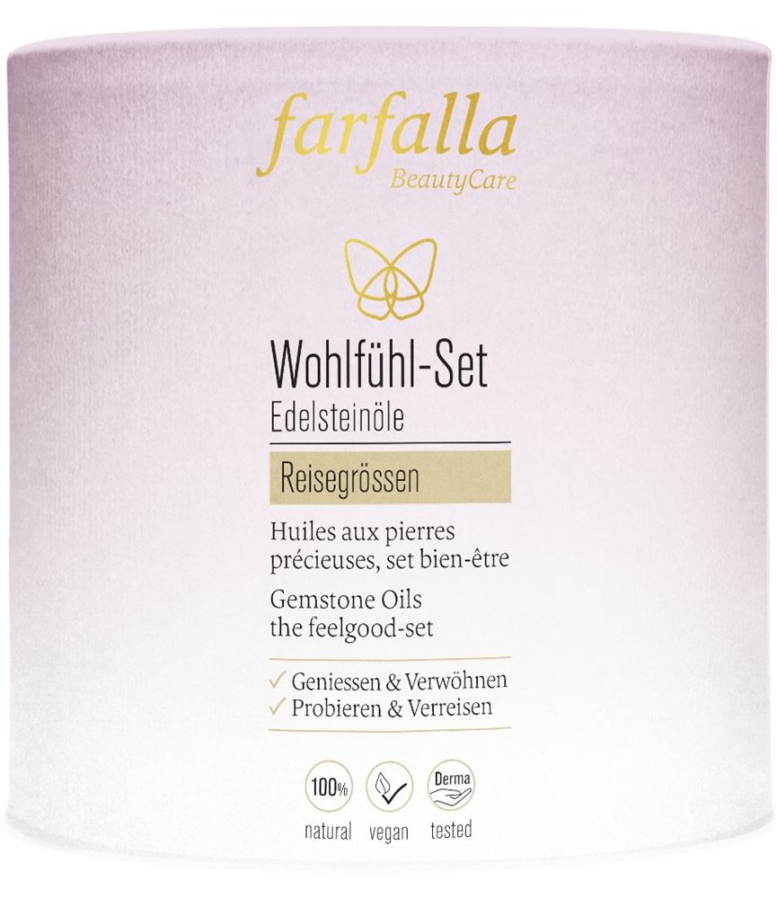 farfalla Edelsteinöle Wohlfühlset 7 x 10 ml