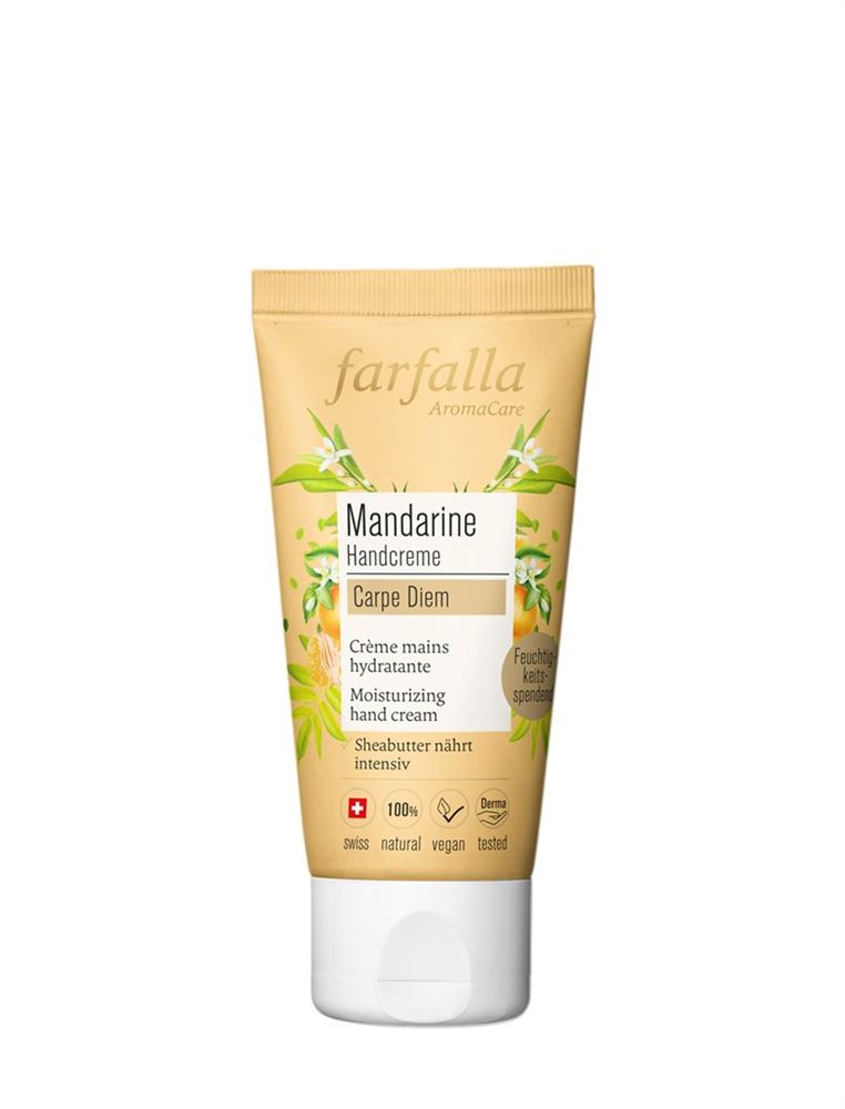 farfalla Feuchtigkeitsspendende Handcreme Mandarine 50 ml