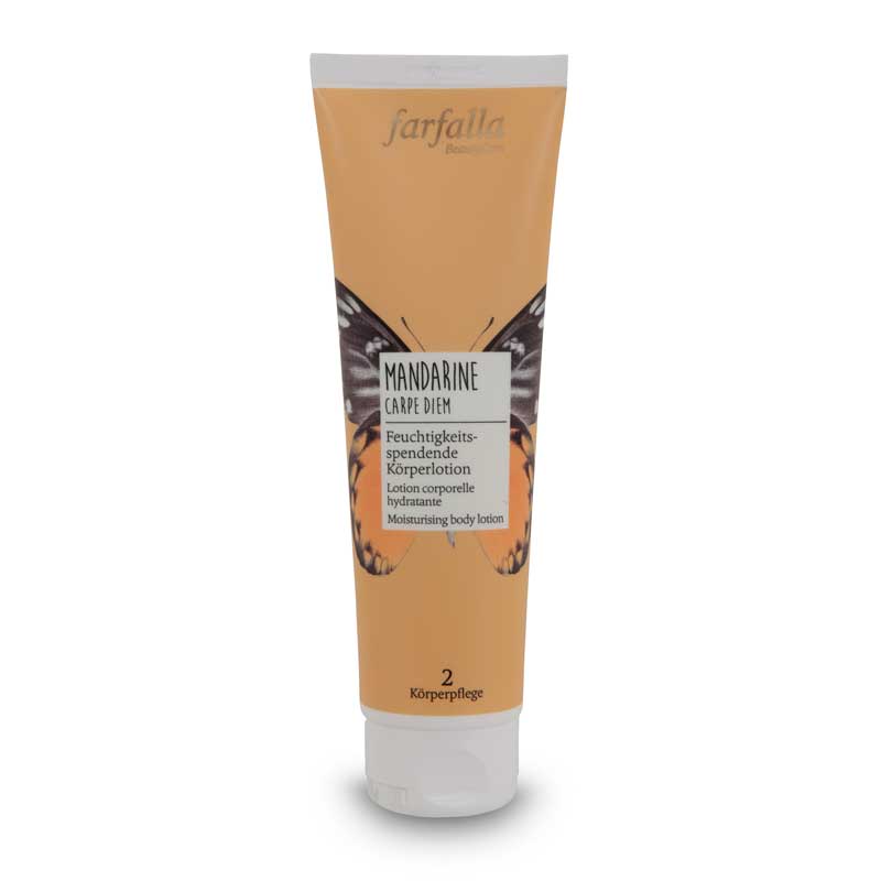 farfalla Feuchtigkeitsspendende Körperlotion Mandarine 150 ml