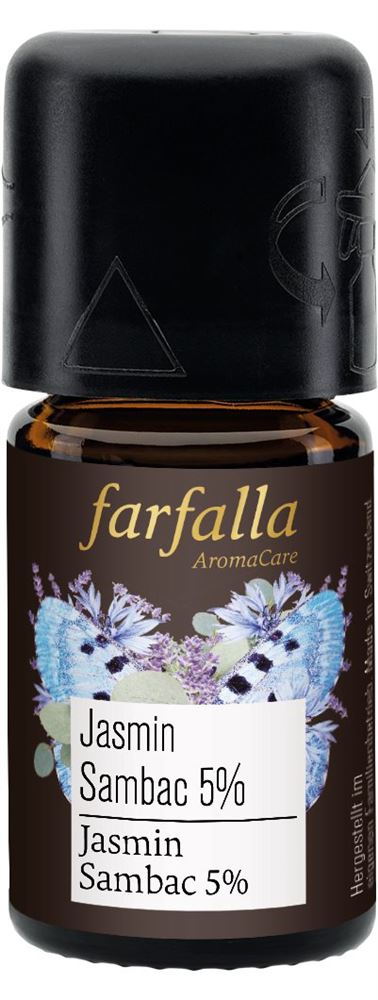 farfalla Jasmin Sambac 5% (95% Alkohol) Äth/Öl Absolue 5 ml
