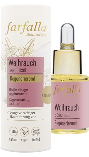 farfalla Regenerierendes Gesichtsöl Weihrauch 15 ml