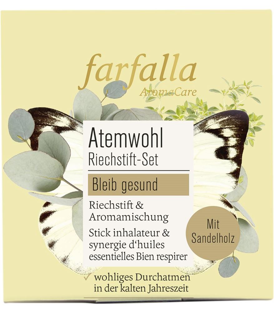 farfalla Riechstift Set Atemwohl