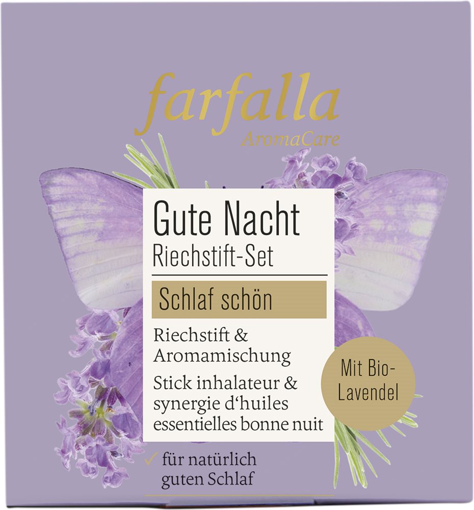 farfalla Riechstift Set Gute Nacht schlaf schön