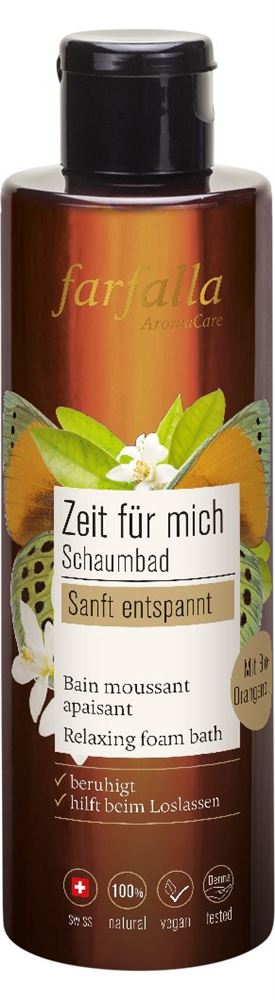 farfalla Schaumbad sanft entspannt Zeit für mich 200 ml