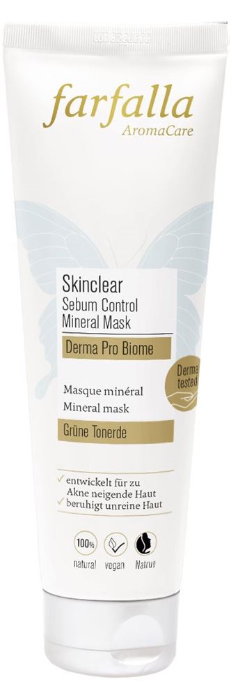 farfalla Skinclear Sebum Control Mineral Mask Tb 50 ml