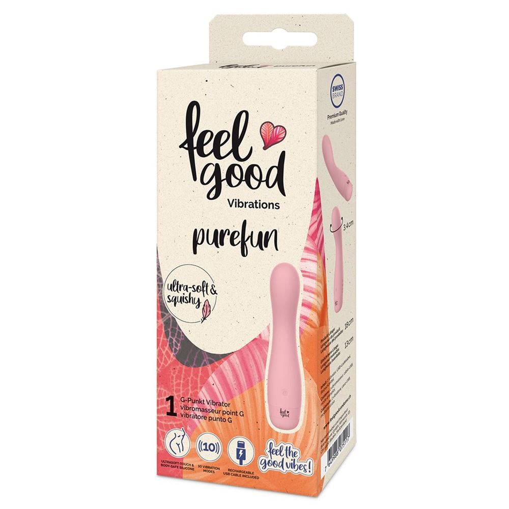 feelgood Vibrator Purefun rosa