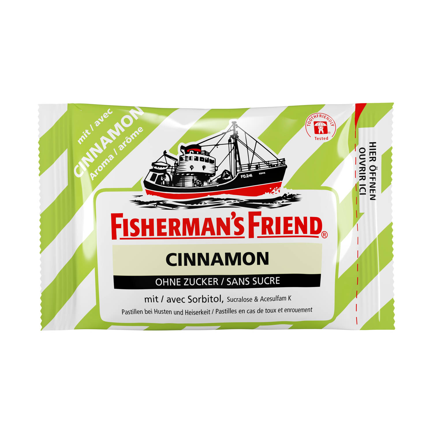 Fisherman’S Friend Cinnamon Pastillen Ohne Zucker Beutel 25 G