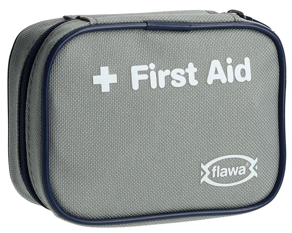 Flawa Taschenapotheke Etui grau
