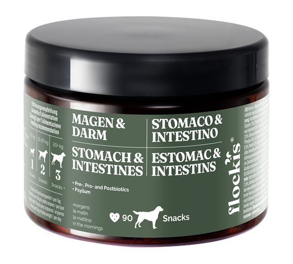 Flockis Hundesnacks Kautabl Magen & Darm Ds 90 Stk