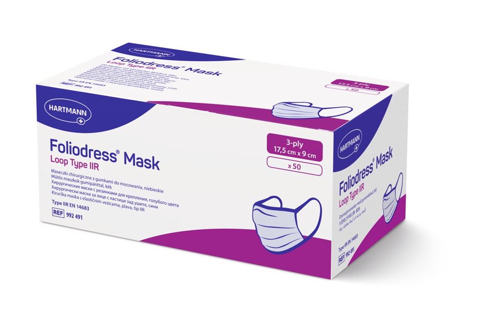 Foliodress Mask Loop Typ IIR 50 Stk