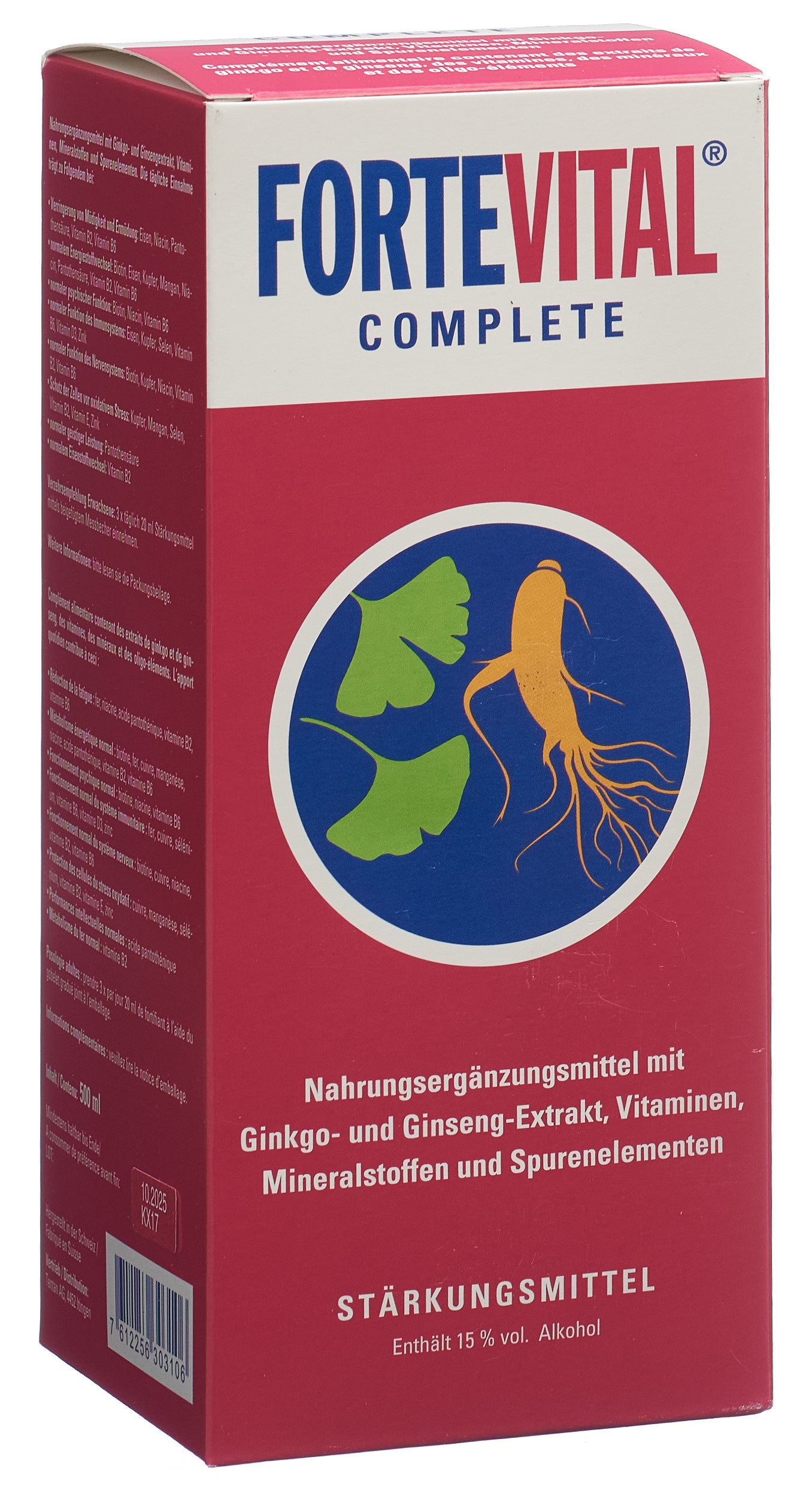Fortevital complete Stärkungsmittel Fl 500 ml