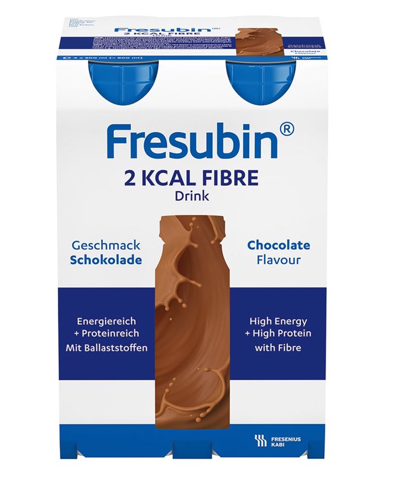 Fresubin 2 kcal Fibre Drink Schokolade 4 x 200 ml