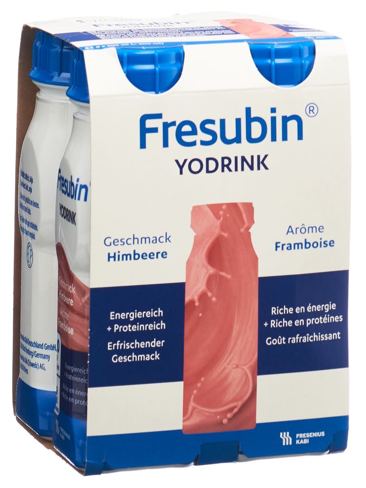 Fresubin YoDrink Himbeere 4 FlatCap 200 ml
