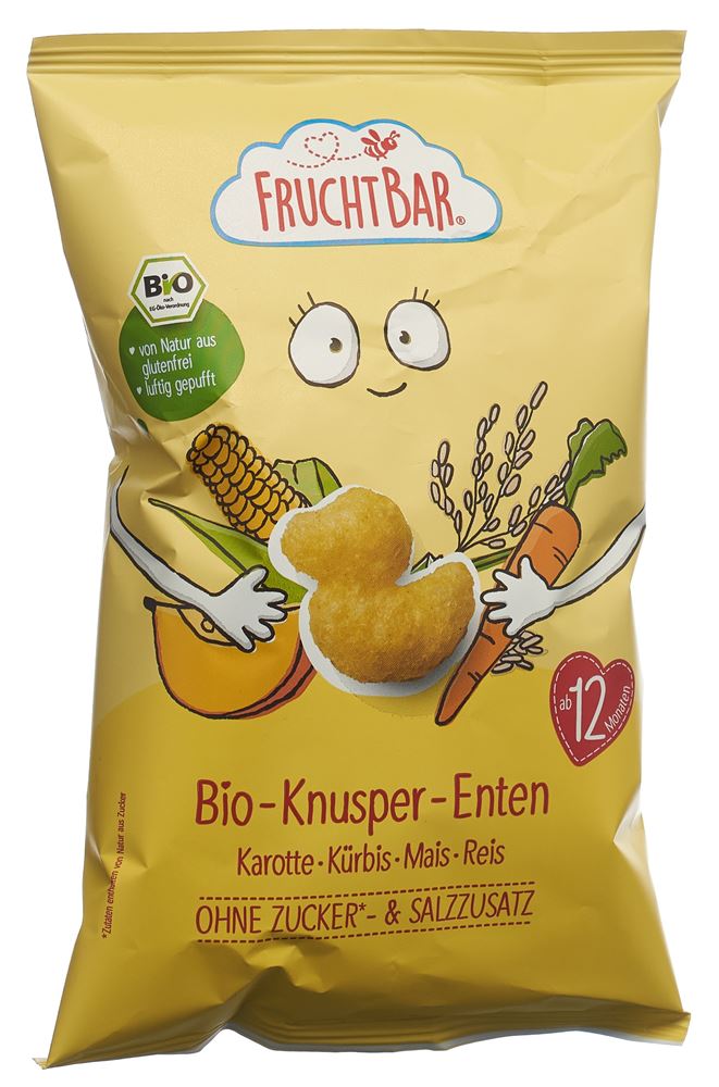 Fruchtbar Knusper Enten Bio Karotte Kürbis Mais Reis Btl 30 g