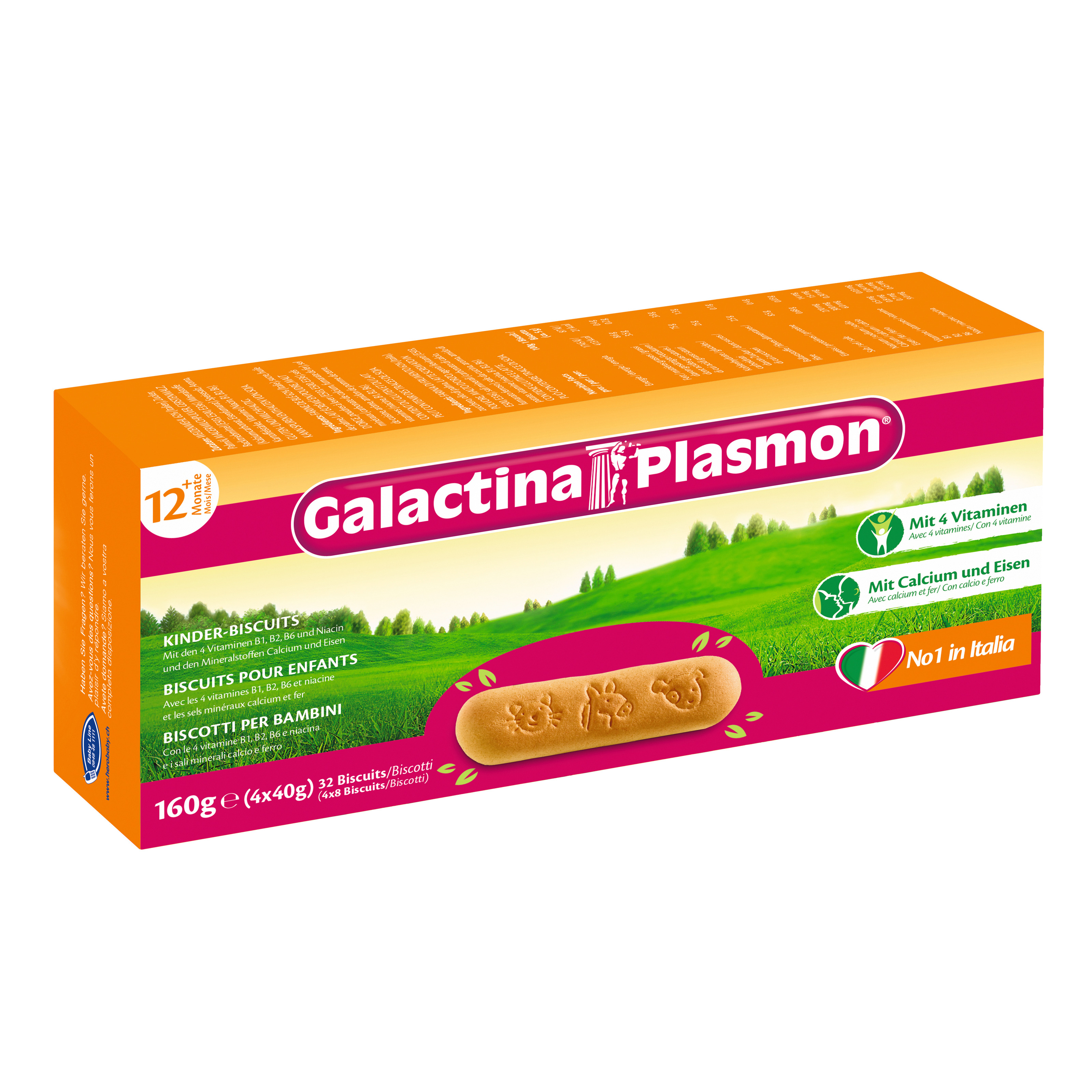 Galactina Plasmon Kinder-Biscuits 4 x 40 g