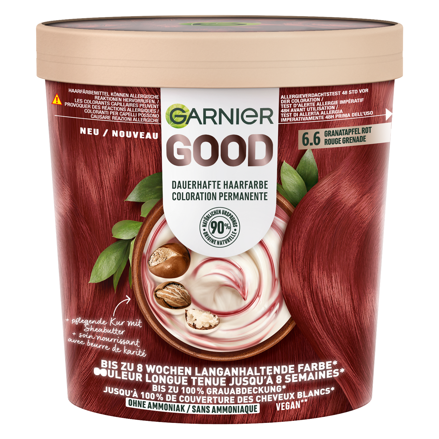 Garnier Good Color permanent 6.6 Pomegranate Red Tb