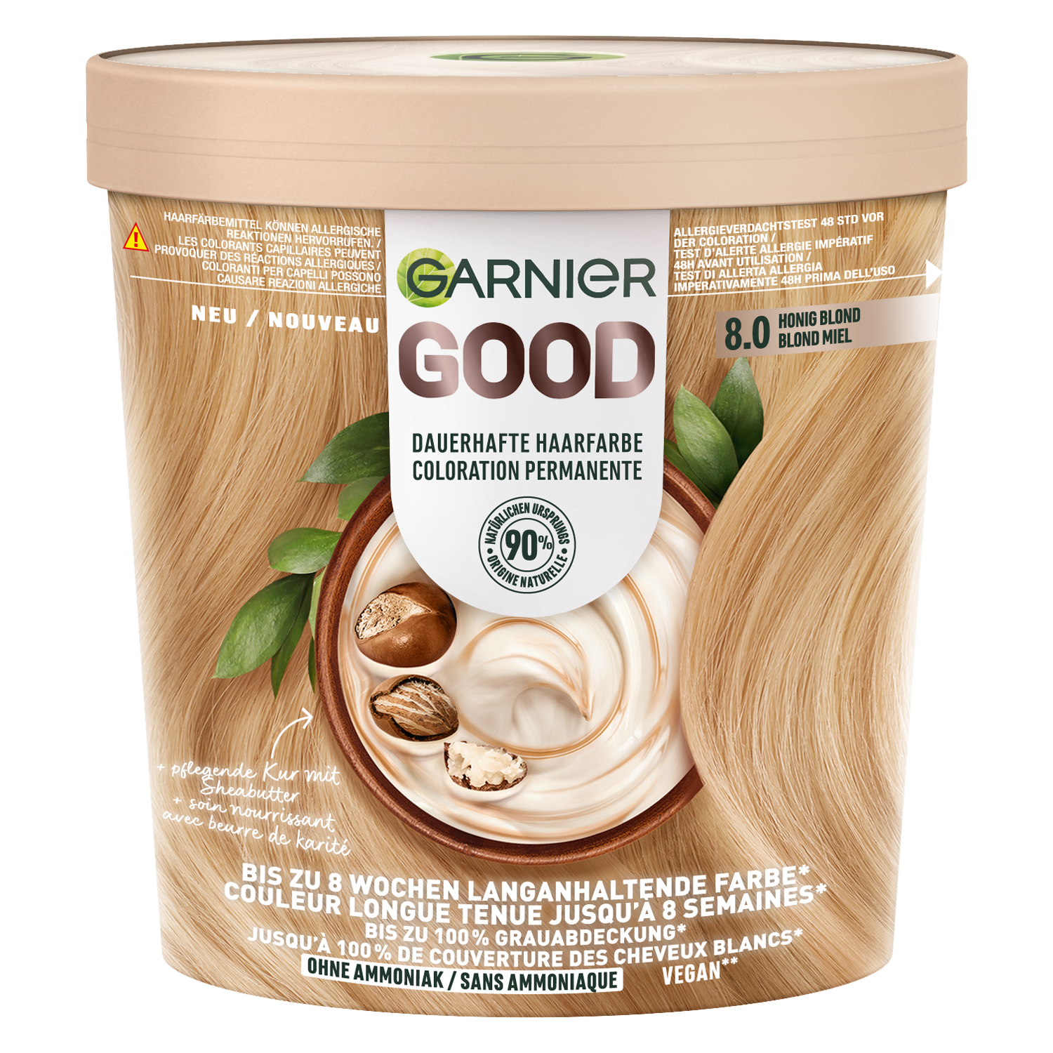 Garnier Good Color permanent 8.0 Honey Blonde Tb