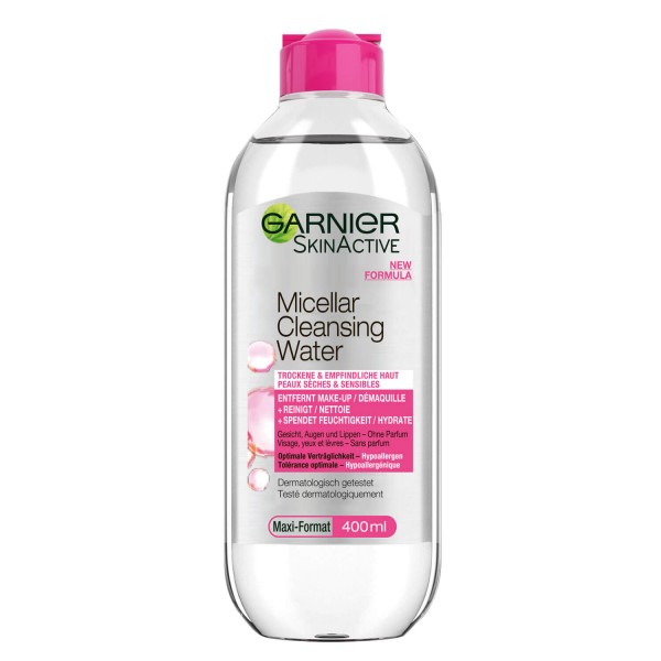 Garnier Mizellenwasser trockene Haut Fl 400 ml