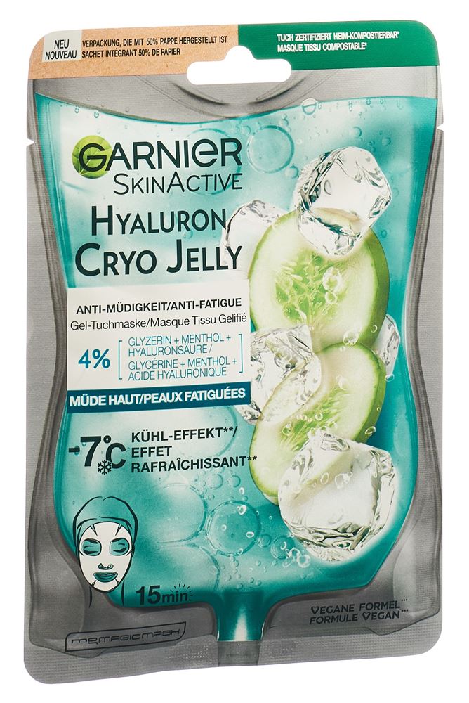 Garnier SkinActive Cryo Jelly Tuchmaske Face Btl 27 g