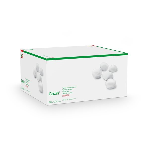 Gazin Set 5 Tupfer Gr3 mit RK steril 25 Stk