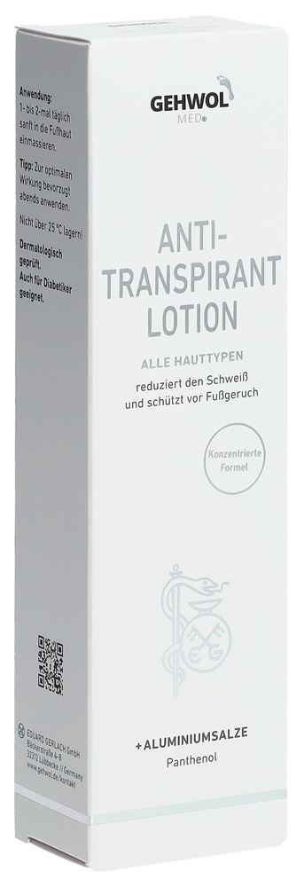 Gehwol MED Antitranspirant Lot Tb 125 ml