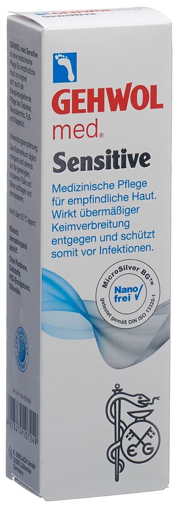 Gehwol med Sensitive Tb 75 ml