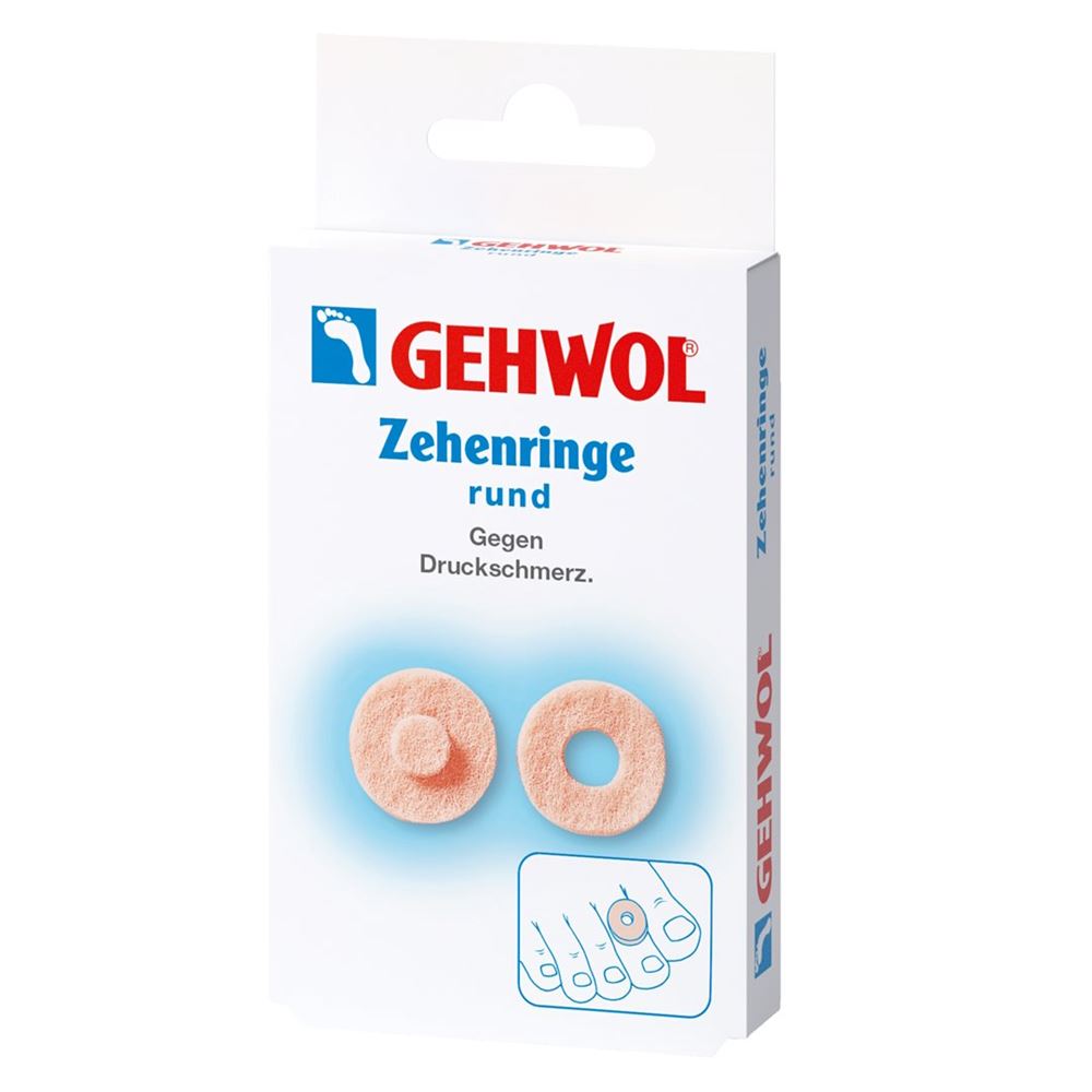 Gehwol Zehenringe rund 9 Stk