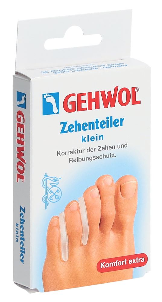 Gehwol Zehenteiler Polymer-Gel klein 3 Stk